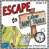ESCAPE ROOM End of Year: Reading, Writing, & Following Directions