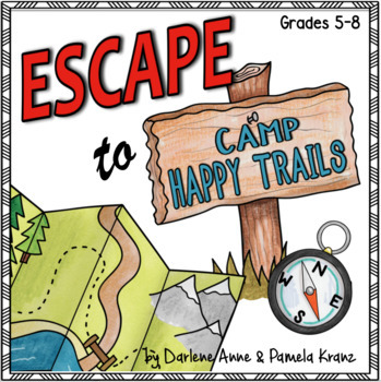 Preview of End of Year Escape Room Reading, Writing, & Following Directions