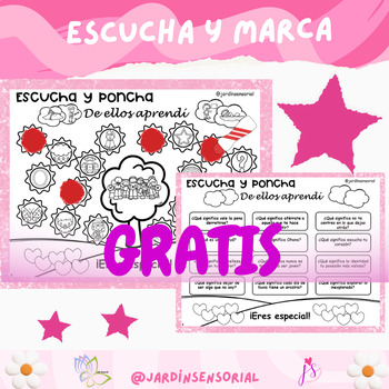 Preview of ESCUCHA Y  MARCA