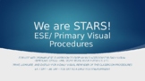 ESE VISUAL Classroom Procedures EDITABLE