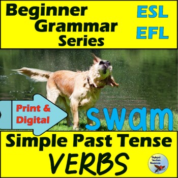 Preview of ESL Activities for Simple Past Tense Verbs