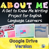 ESL Activities About Me Google Drive Version Distance Learning