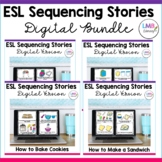 ESL Activities, Digital Sequencing Stories with Pictures