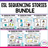 ESL Activities: Sequencing Stories with Pictures Bundle