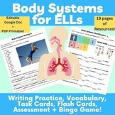 ESL Activities - Human Body Systems Unit - Secondary ELL
