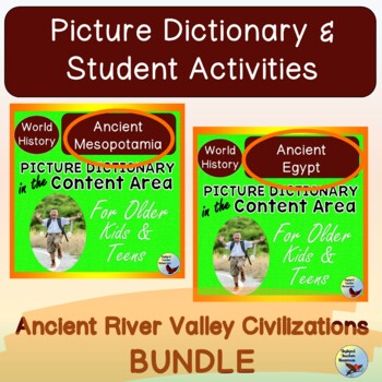 Preview of ESL Activities World History Early River Valley Civilizations Bundle