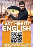 ESL Activities for Substitute Teachers of any Last Minute 