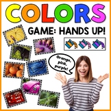 ESL Activity - Color Game: Hands Up!
