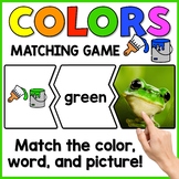 ESL Activity | Colors Matching Game