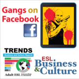 Gangs on Facebook Adult ESL Conversation Lesson EFL ELL Newcomer