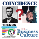 Presidential Coincidence Adult ESL Conversation Lesson EFL