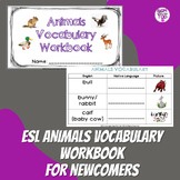 ESL Animal Vocabulary Book for Newcomers