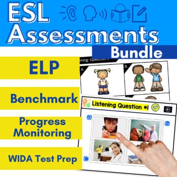 Preview of ESL Assessments - ESL Progress Monitoring for Newcomers - ESL Back to School