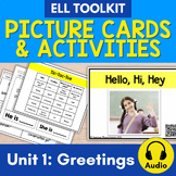 ESL Back to School Vocabulary Flashcards Greetings, ESL Fi