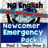 ESL Newcomers Activities ESL Beginners Pack Print & Google Drive