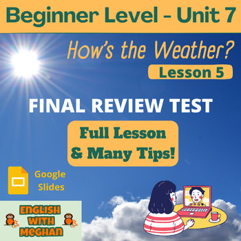 Preview of ESL Beginner PPT - Unit 7 - Lesson 5 (Google Drive)