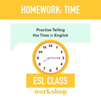 esl homework for beginning