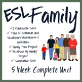 ESL Beginners Lessons: ESL Activities About Family Unit