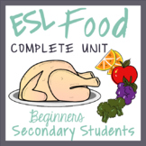 ESL Beginners Lessons: Food Unit