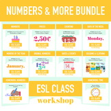 ESL Beginners Numbers & Occasions Bundle