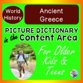 ESL Beginners ESOL Newcomer Ancient Greece Vocabulary & Wr