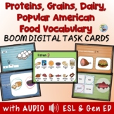 ESL Beginners Proteins, Grains, Dairy Food Vocabulary BOOM