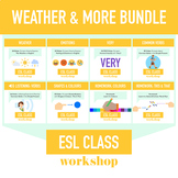 ESL Beginners Weather, Emotions, Common Verbs & Demonstrat