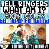 Bell Ringers | 50 Easy Riddles Brain Teasers | For Teens |