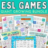 ESL Board Game Speaking Activities | Giant GROWING BUNDLE