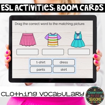 ESL Vocabulary Bundle: Clothing