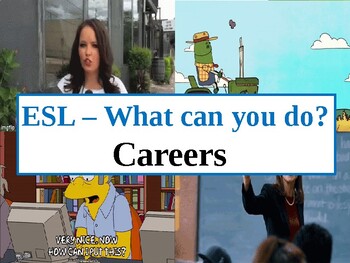 Preview of ESL - Careers (jobs)