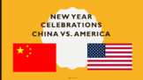 ESL: Chinese vs. American New Year with Simplified Chinese