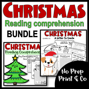 ESL Christmas Reading Comprehension BUNDLE by Learn Share Inspire