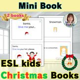 ESL Christmas STORY BOOK | 2 BOOKS | Santa, give me your..