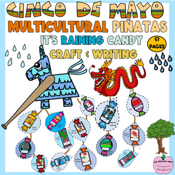 Preview of ESL Cinco De Mayo Newcomers Multicultural Craft and Writing All About Mexico