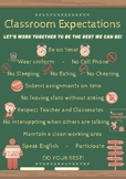 ESL Classroom Expectations Poster