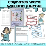 ESL - Cognate Word Wall and Journal - English and Spanish - ELL
