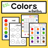 ESL Colors Activities OPD