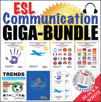 Preview of ESL Communication Giga Bundle ESL ELL Newcomer