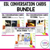 ESL Activities: Conversation Cards Bundle