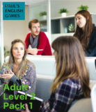 ESL Conversation cards for adults - Level 2, Pack 1