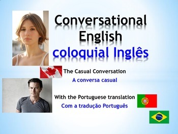 Preview of ESL Conversational English: The Casual Conversation (Portuguese translation)