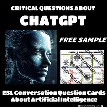 Preview of ESL Critical Questions about Artificial Intelligence:  CHATGPT
