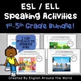 ESL Curriculum & Speaking Activities | ESL Vocabulary Bundle