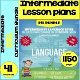 ESL Curriculum and Lesson Plans for Intermediate ELLs - ES