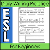 ESL Daily Writing Practice - Beginners-Newcomers