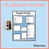 ESL Digital Student Profile Sheet