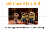 ESL. EFL. 12 Teaching Presentations. Beginner to High Inte