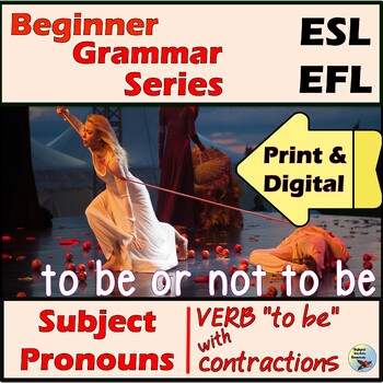 Preview of ESL Newcomers | ESL Activities Grammar Verb To Be