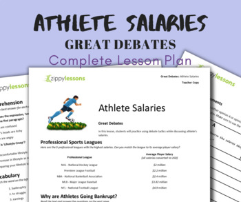 do professional athletes deserve their salaries